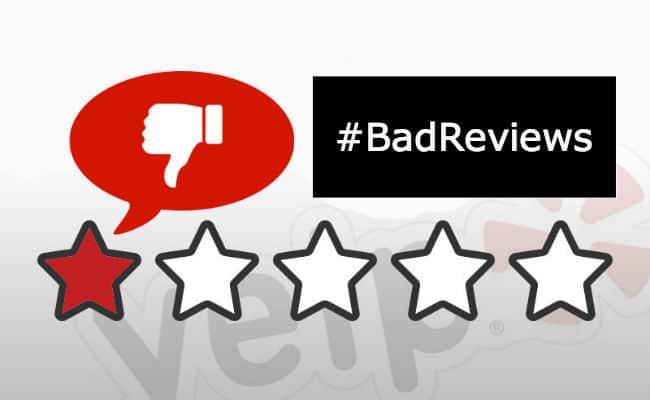 Negative Reviews Online