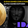 Is IDAA Games Coin a Ponzi Scheme Alpha Games Exposed 2023
