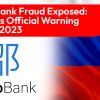 Shao Bank Fraud Exposed Russia’s Official Warning Issued 2023